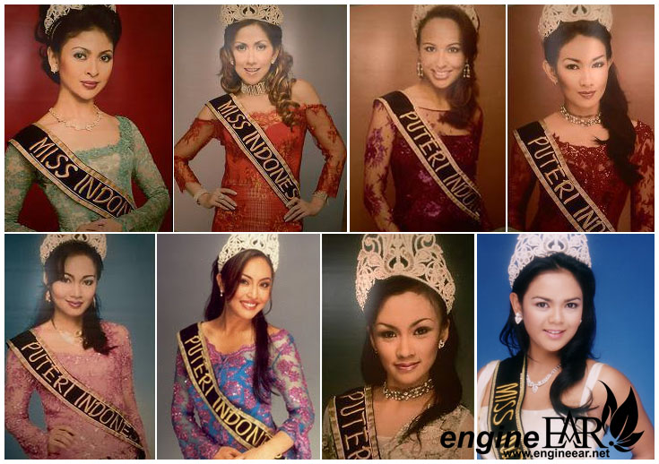 Indira Paramarini Sudiro, Vena Melida, Susanti Manuhutu, Alya Rohali, Bernika Irnadianis Ifada, Angelina Patricia Pingkan Sondakh,Melanie Putria Dewita Sari, Dian Khrisna