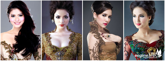 Qory Sandioriva, Agni Pratistha Arkadewi Kuswardono, Nadine Alexandra Dewi Ames, Nadine Chandrawinata