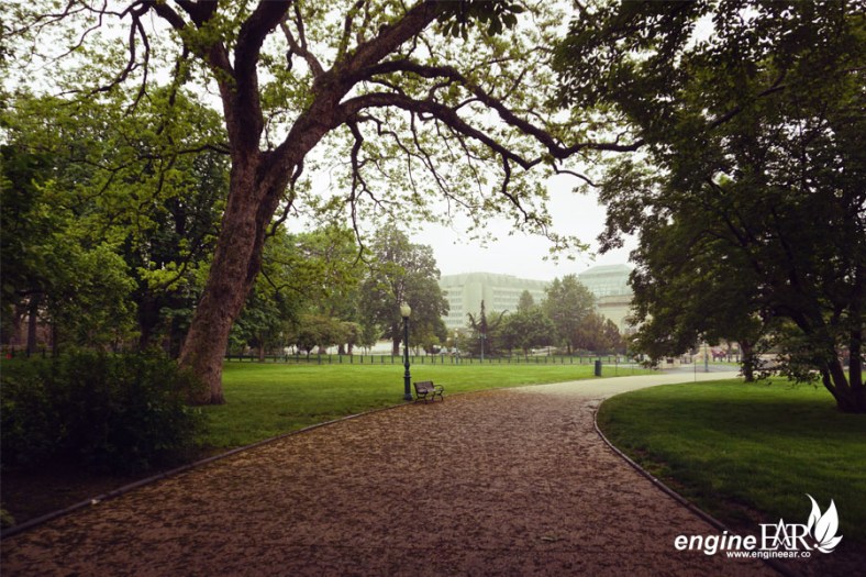 Pedestrian sekitar Gedung Capitol