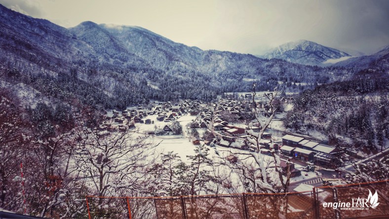 from the top of hill ( view point )